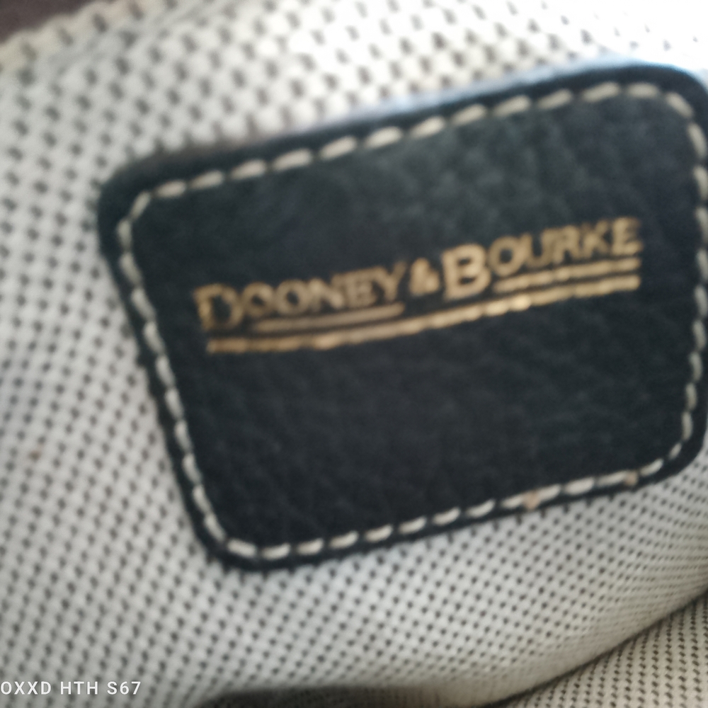 Dooney & Bourke Black Leather Patch - image 2